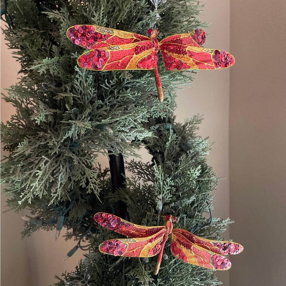 Dragonfly Decor Clips